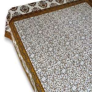    Printed Bed Sheet Linen Cotton Twin Size from India