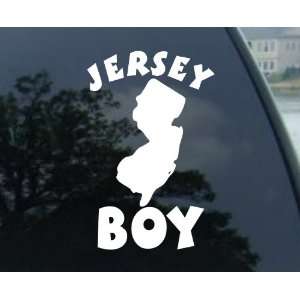  6 Jersey Boy   New Jersey State Decal Sticker Automotive