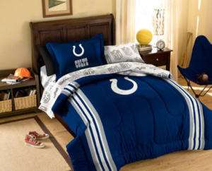   Full Size 7 Piece NFL Comforter Sheets Shams Set Bed In A Bag  