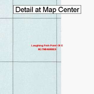  USGS Topographic Quadrangle Map   Laughing Fish Point OE E 