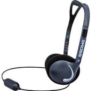    Black Ultra lightweight Headphones with Folding Design Electronics