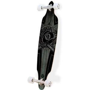  Sector 9 Nine Star Complete Longboard   Grey Everything 