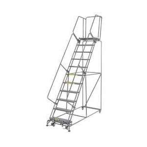 BALLYMORE 6CEK6 Ladder 11 Step, DeepTop, Perf Tread, 450lb  