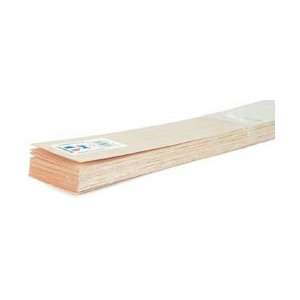  Midwest Products Balsa Wood Sheet 36 3/8X3 B6308; 5 