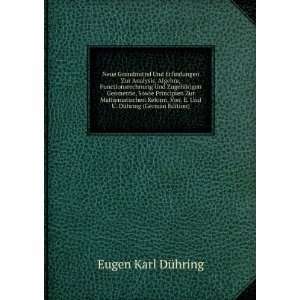   Und U. DÃ¼hring (German Edition) Eugen Karl DÃ¼hring Books