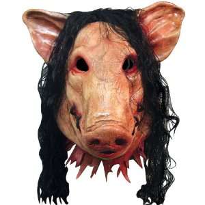  Lets Party By Paper Magic Group Saw Pig Head Mask / Pink 