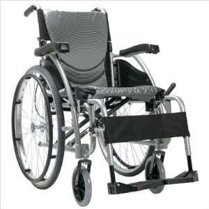  Ergonomic Ultralight Wheelchair Frame Color Red, Seat 