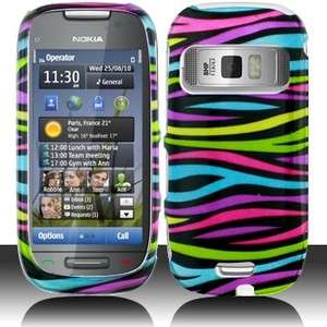 Colorful Zebra Hard Case Phone Cover for Nokia Astound  
