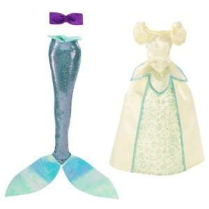    Disney Sparkle Princess Doll Clothes   Ariel Fashion Toys & Games