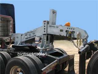 Portable Fifth Wheel Wrecker Boom for Semi Truck Towing  