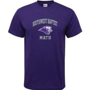  Southwest Baptist Bearcats Purple Math Arch T Shirt 