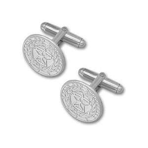  Sterling Silver TEXAS A&M SEAL CUFF LINKS Sports 