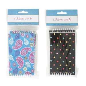  Memo Packs 4 Piece 3x5 Assorted Case Pack 48 Electronics