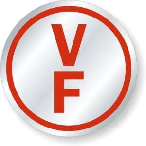  V F Floor Truss Sign Circular Engineer Grade, 6 x 6 
