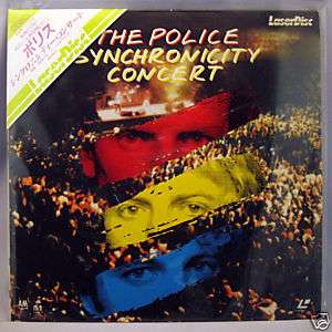 Japan LD POLICE Synchronicity Concert in Atlanta, 1983 STING  