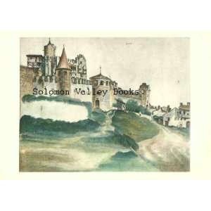  The Castle Of Trento, 8 X 11 Colour Plate by Albrecht 