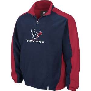  Houston Texans Reebok Covert 1/4 Zip Polar Fleece Sports 