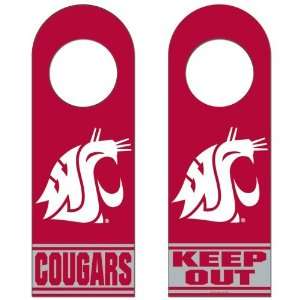  Washington State Cougars Door Hanger