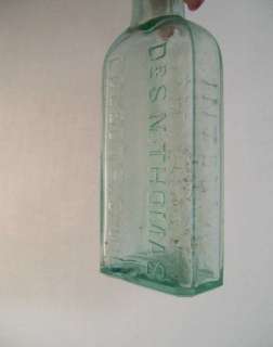 Dr. S. N. Thomas Eclectric Oil Glass Bottle  