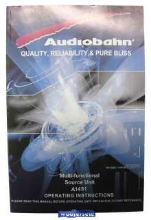 A1451   AUDIOBAHN 10 DISC DVD CD  CHANGER NEW  