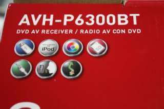    P6300BT INDASH CAR STEREO AUDIO 7 LCD CD DVD BLUETOOTH Video Bypass