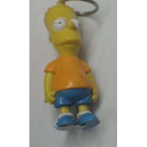   Vintage PVC Figure Keychain Bart Simpson the Simpsons 