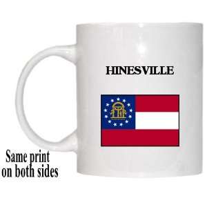   US State Flag   HINESVILLE, Georgia (GA) Mug 