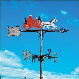  Fire Wagon Weathervane 30in Rooftop Color