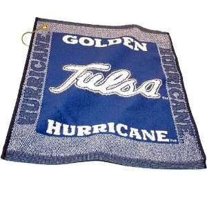  Tulsa Golden Hurricanes Woven Towel from Team Golf Sports 