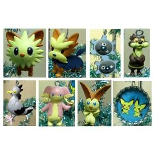   Herdier, Tranquill, Audino, Sandile, and Klink Ornaments Toys & Games