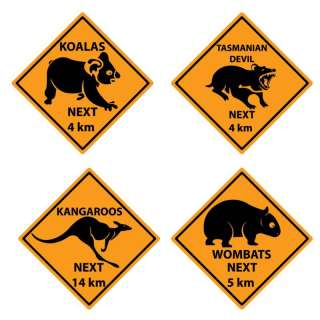 Outback Australian Party Decor Signs  