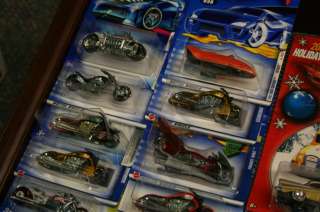 Lot Of Hot Wheels Motorcycles, Cars, First editions and more  