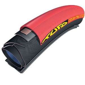   Tufo 700X21 C S3 Lite Tubular Clincher Tire (Red)