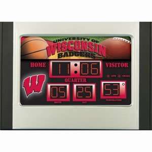  Americans Sports Wisconsin Badgers Scoreboard Desk 