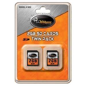  Wild Game Innovations 2 Pack of 2 GB SD Cards (Storage 
