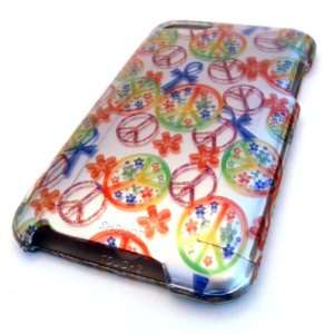  NEW Apple iPOD TOUCH ITOUCH SILVER PEACE SIGN 3D DESIGN 