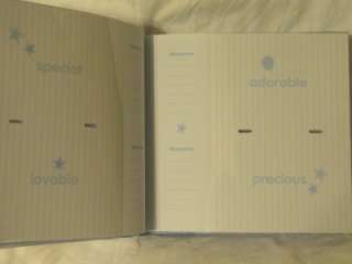 New Carters Baby Boy Blue Photo Album ~Holds 140 Pictures  