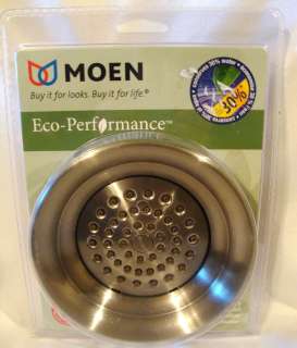Moen Brushed Nickel Eco Performance Showerhead #21103CBN   New In 