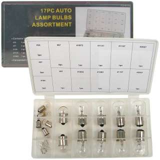 17 pc Mini 12 Volt Vehicle Car Light Bulb Assortment 844296039036 