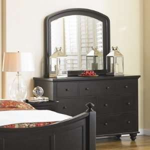  Kingston Dresser and Mirror Set in Black