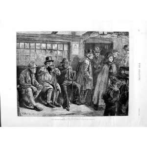  1875 ARMY MAVY PENSIONERS COUNTRY INN PEOPLE FINE ART 