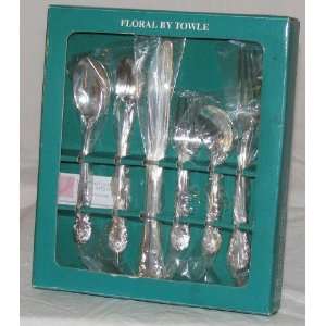  Towle Silversmiths 6 Piece Silver Plated Childrens Flatware 