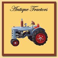 Hallmark Miniatures   Antique Tractors Ornaments