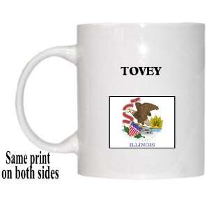  US State Flag   TOVEY, Illinois (IL) Mug 