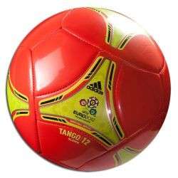 adidas Euro 2012 Tango Gld Soccer Ball Brand New Orange   Yellow Size 