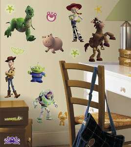 Toy Story 3 Wall Sticker Decal Mural Kids Buzz Woody  