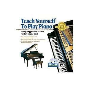  TEACH YOURSELF TO PLAY PIANO (WIN 95,98,ME,NT,2000,XP/MAC 