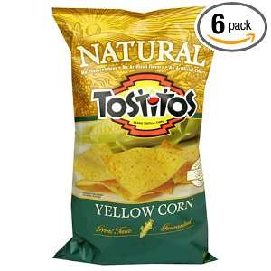 Tostitos Yellow Corn Restaurant Style Tortilla Chips, 5.0625 Ounce 