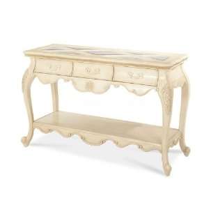  Aico Furniture Lavelle Console Table (Blanc) 54223N 04 