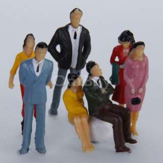 100 Model People Figure O Scale 150 Painted Passenger  